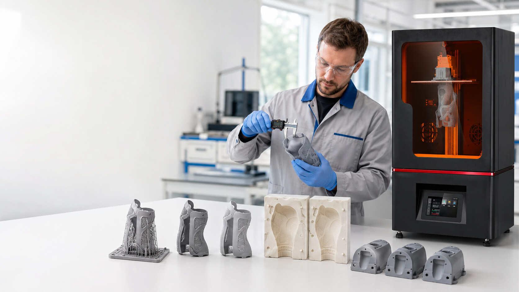 Инженерные прототипы и контроль 3D-печатных деталей