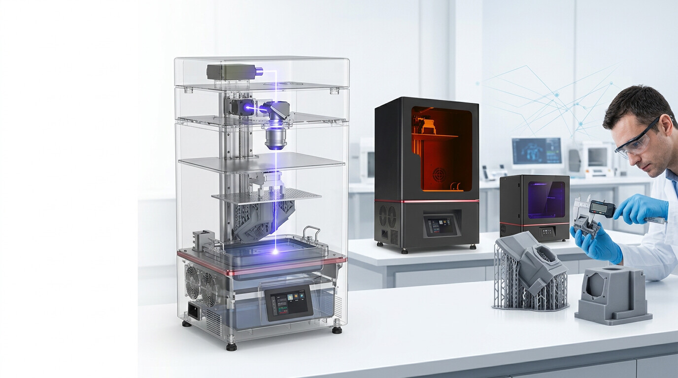 sla 3d принтер для промышленности принцип работы и выбор