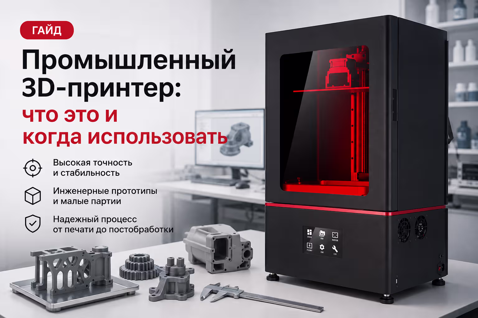 Промышленный 3d принтер что это и когда применять